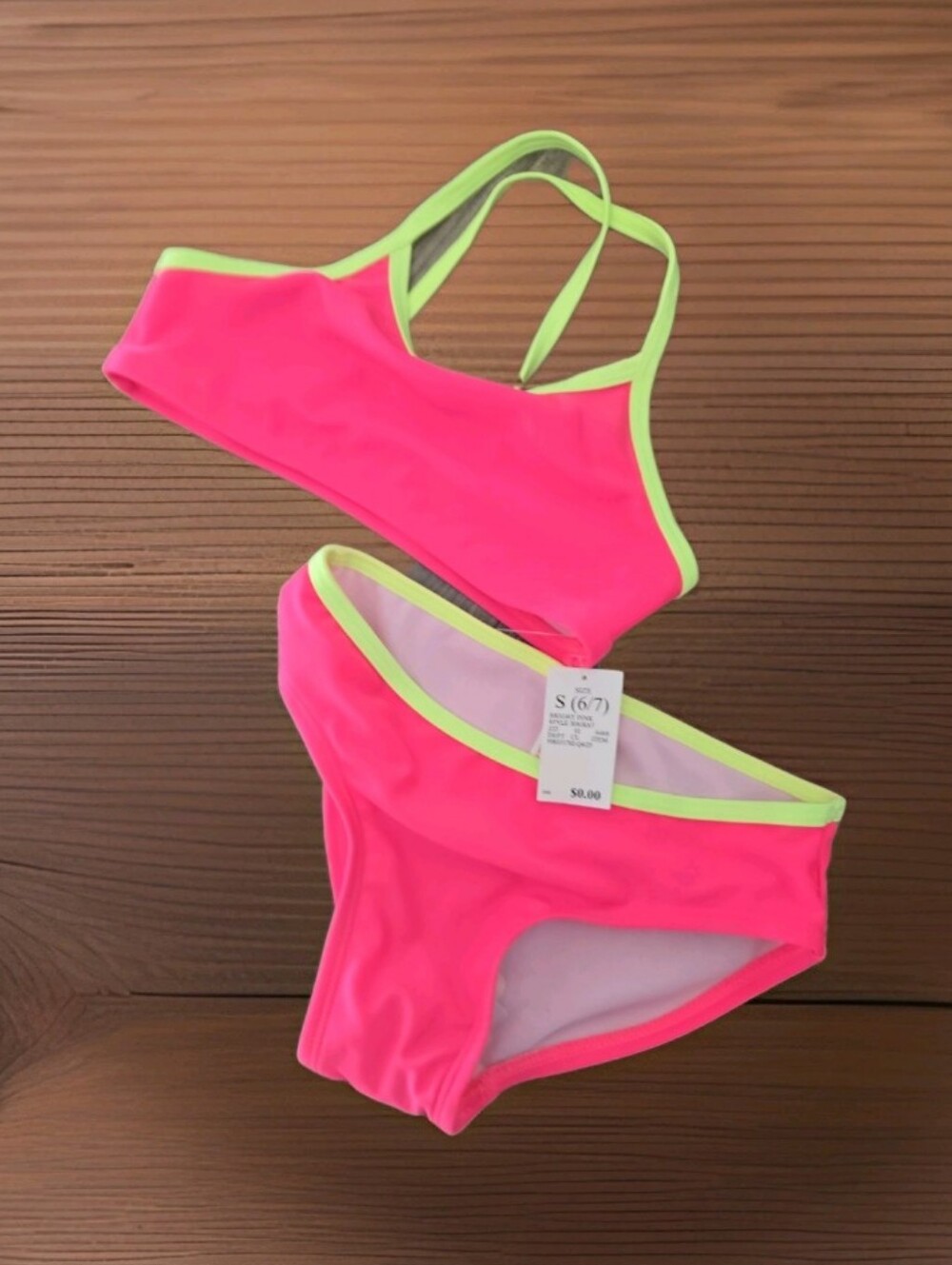 NWT CAT & JACK SWIMSUIT SWIMWEAR BATHINGSUIT KIDS GIRLS 2 PIECE SET